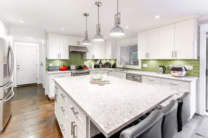 Kitchen Island Photo of 21315 River Road, Maple Ridge, BC