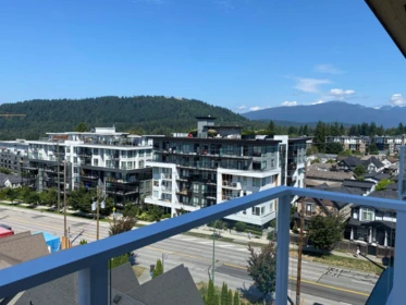 Backyard Photo of 604 723 Grover Avenue, Coquitlam, BC