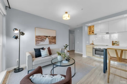 Kitchen Island Photo of 207 111 E 3rd Street, North Vancouver, BC