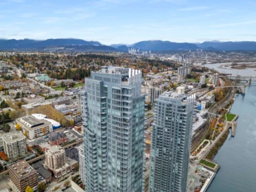 Aerial View of 4008 680 Quayside Drive, New Westminster, BC