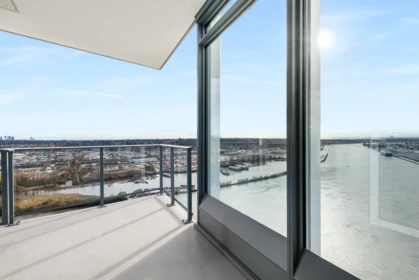 Outdoor Deck Photo of 4008 680 Quayside Drive, New Westminster, BC