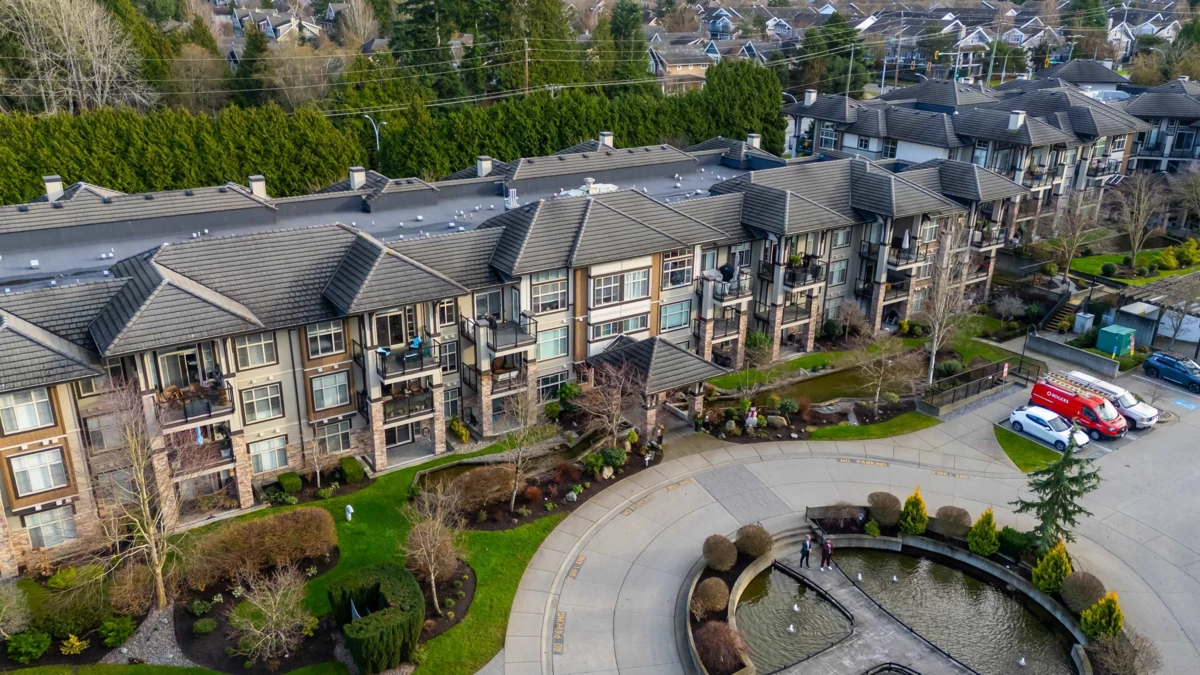 Exterior Rear Photo of 308 15185 36 Avenue, Surrey, BC