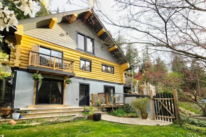 Backyard Photo of 1253 Adams Road, Bowen Island, BC