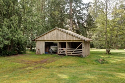 Backyard Photo of 1317 Lockyer Road, Roberts Creek, BC