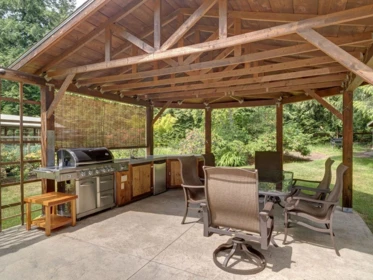 Garage Interior Photo of 1317 Lockyer Road, Roberts Creek, BC