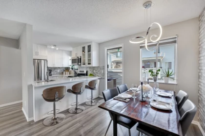 Kitchen Island Photo of 12 3410 Coast Meridian Road, Port Coquitlam, BC