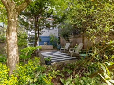 Aerial View of 2258 Oxford Street, Vancouver, BC