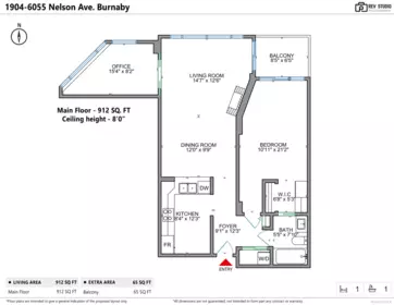 1904 6055 Nelson Avenue, Burnaby, BC, Burnaby — Apartment/Condo for sale