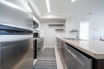 Kitchen Island Photo of 802 2289 Yukon Crescent, Burnaby, BC