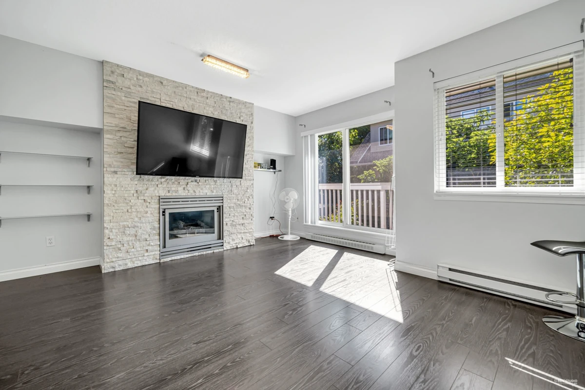 Exterior Rear Photo of 79 7831 Garden City Road, Richmond, BC