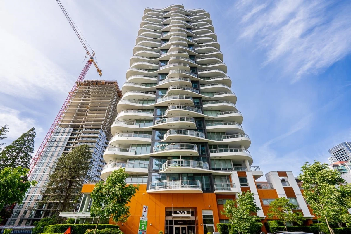 Exterior Rear Photo of 2304 13303 Central Avenue, Surrey, BC