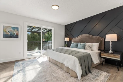 Aerial View of 6425 Swanson Street, Chilliwack, BC