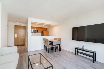 Kitchen Island Photo of 1803 1200 W Georgia Street, Vancouver, BC