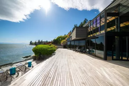 Outdoor Deck Photo of 4036 Marine Drive, West Vancouver, BC