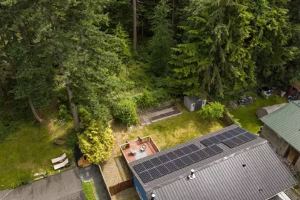 Basement Recreation Room Photo of 1569 Whitesails Drive, Bowen Island, BC