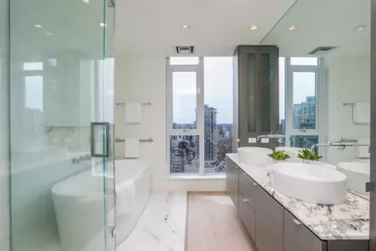 Guest Bathroom Photo of 3101 1499 W Pender Street, Vancouver, BC