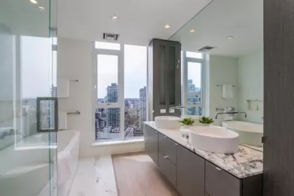 Powder Room Photo of 3101 1499 W Pender Street, Vancouver, BC