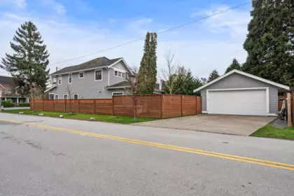 Aerial View of 1745 Enderby Avenue, Delta, BC