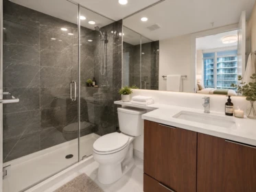 Primary Bedroom Photo of 405 7769 Park Crescent, Burnaby, BC