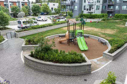 Backyard Photo of 203 3596 Malsum Drive, North Vancouver, BC