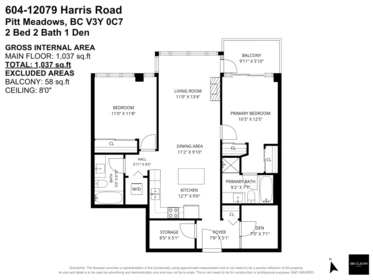 Street View Photo of 604 12079 Harris Road, Pitt Meadows, BC