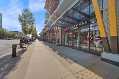 Aerial View of 403 3939 Hastings Street, Burnaby, BC
