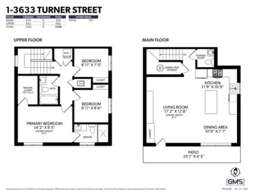 Front Yard Photo of 1 3633 Turner Street, Vancouver, BC