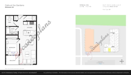 Primary Bedroom Photo of 318 10788 No. 5 Road, Richmond, BC