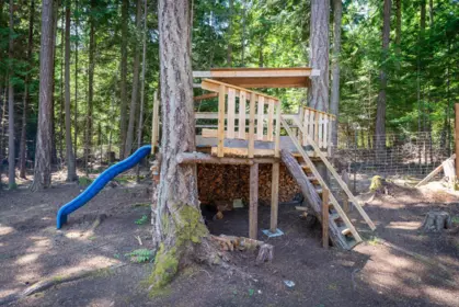 Backyard Photo of 531 Arbutus Drive, Mayne Island, BC