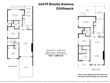 46479 Brooks Avenue, Chilliwack, BC, Chilliwack — Quadruplex for sale