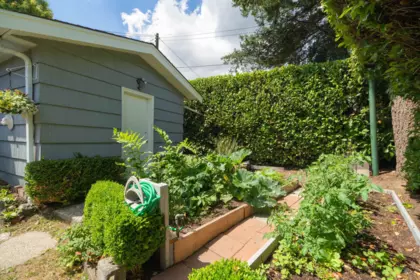 Aerial View of 335 Churchill Avenue, New Westminster, BC