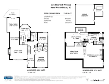 Playground / Recreational Area Near 335 Churchill Avenue, New Westminster, BC