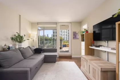 Living Room Photo of 508 3660 Vanness Avenue, Vancouver, BC