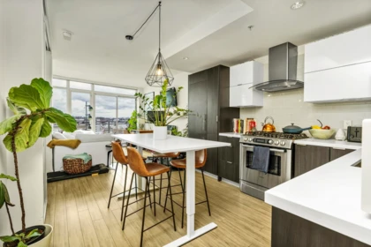 Kitchen Island Photo of 1604 1775 Quebec Street, Vancouver, BC