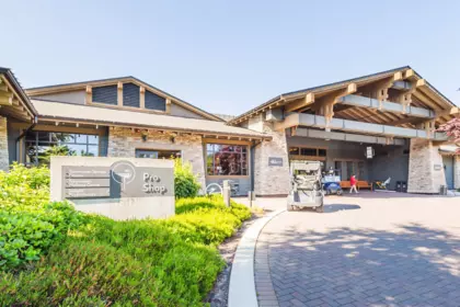 Aerial View of 301 5099 Springs Boulevard, Delta, BC