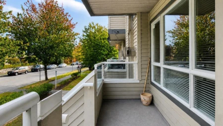 Exterior Rear Photo of 203 3938 Albert Street, Burnaby, BC
