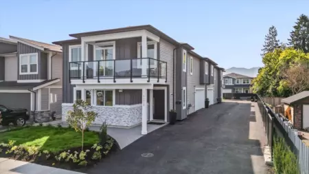 Exterior Rear Photo of 1 46018 Bonny Avenue, Chilliwack, BC