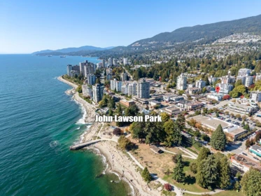 Aerial View of 204 565 17 Street, West Vancouver, BC