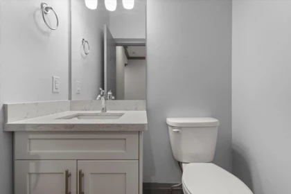 Powder Room Photo of 3 32955 Mill Lake Road, Abbotsford, BC