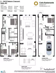 Aerial View of 2 10415 Delsom Crescent, Delta, BC
