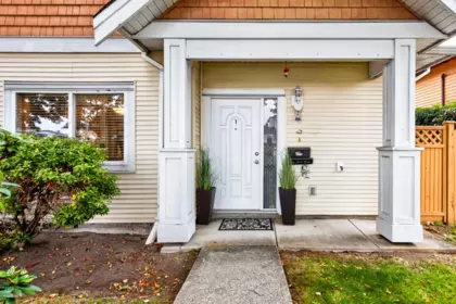 Exterior Rear Photo of 1 11331 Cambie Road, Richmond, BC