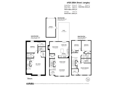 6920 208a Street, Langley, BC, Langley — Row House (Non-Strata) for sale