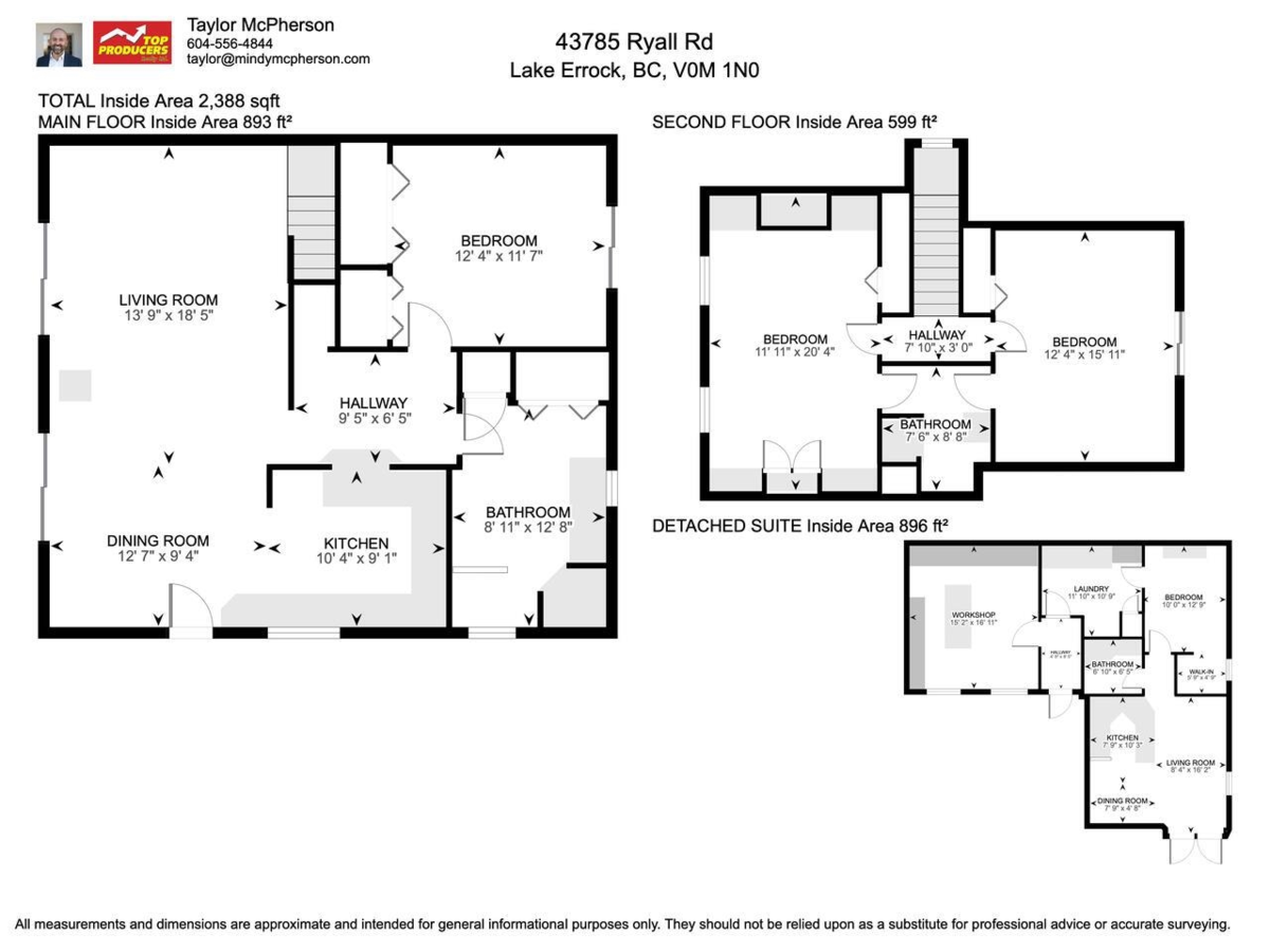 Exterior Rear Photo of 43785 Ryall Road, Mission, BC