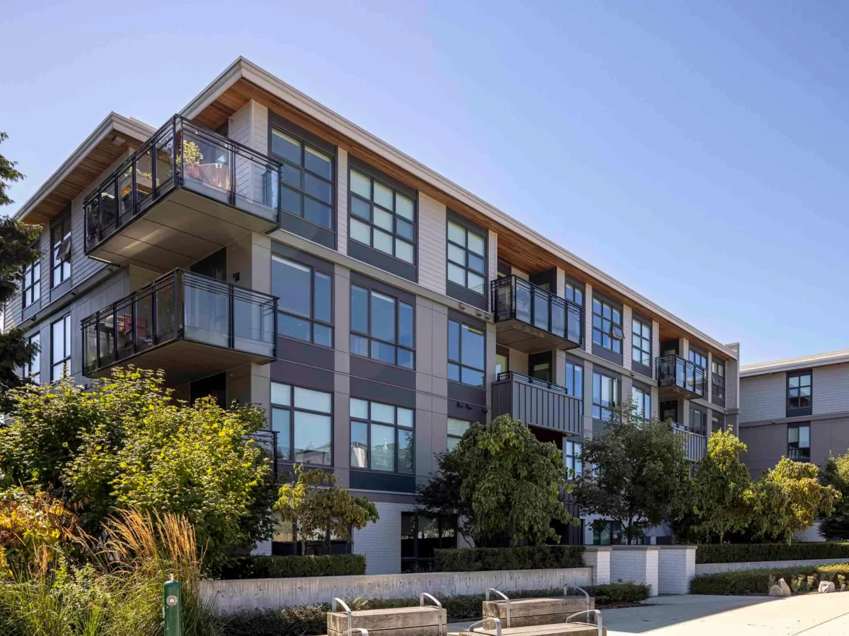 Backyard Photo of 312 747 E 3rd Street, North Vancouver, BC