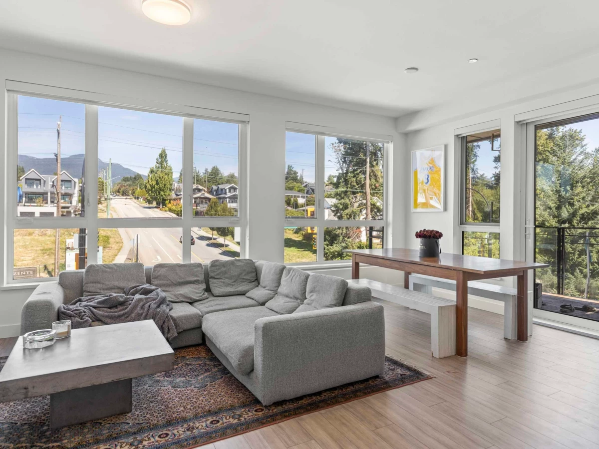 Exterior Front Photo of 312 747 E 3rd Street, North Vancouver, BC