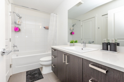 Basement Recreation Room Photo of 302 13628 81a Avenue, Surrey, BC