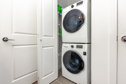 Laundry Room Photo of 302 13628 81a Avenue, Surrey, BC