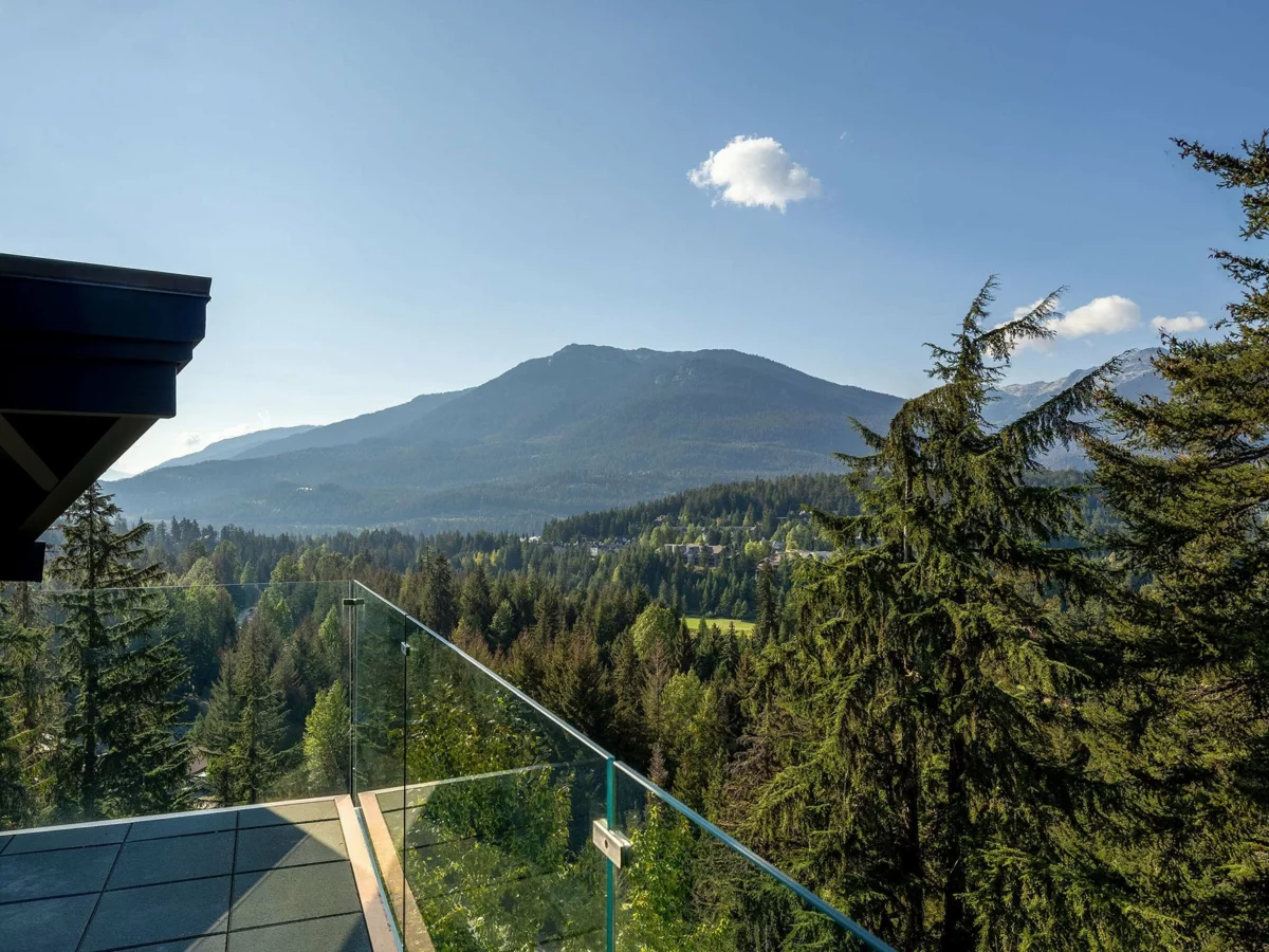 Backyard Photo of 3855 Sunridge Court, Whistler, BC