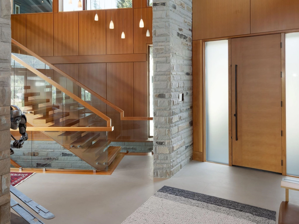 Entry Foyer Photo of 3855 Sunridge Court, Whistler, BC