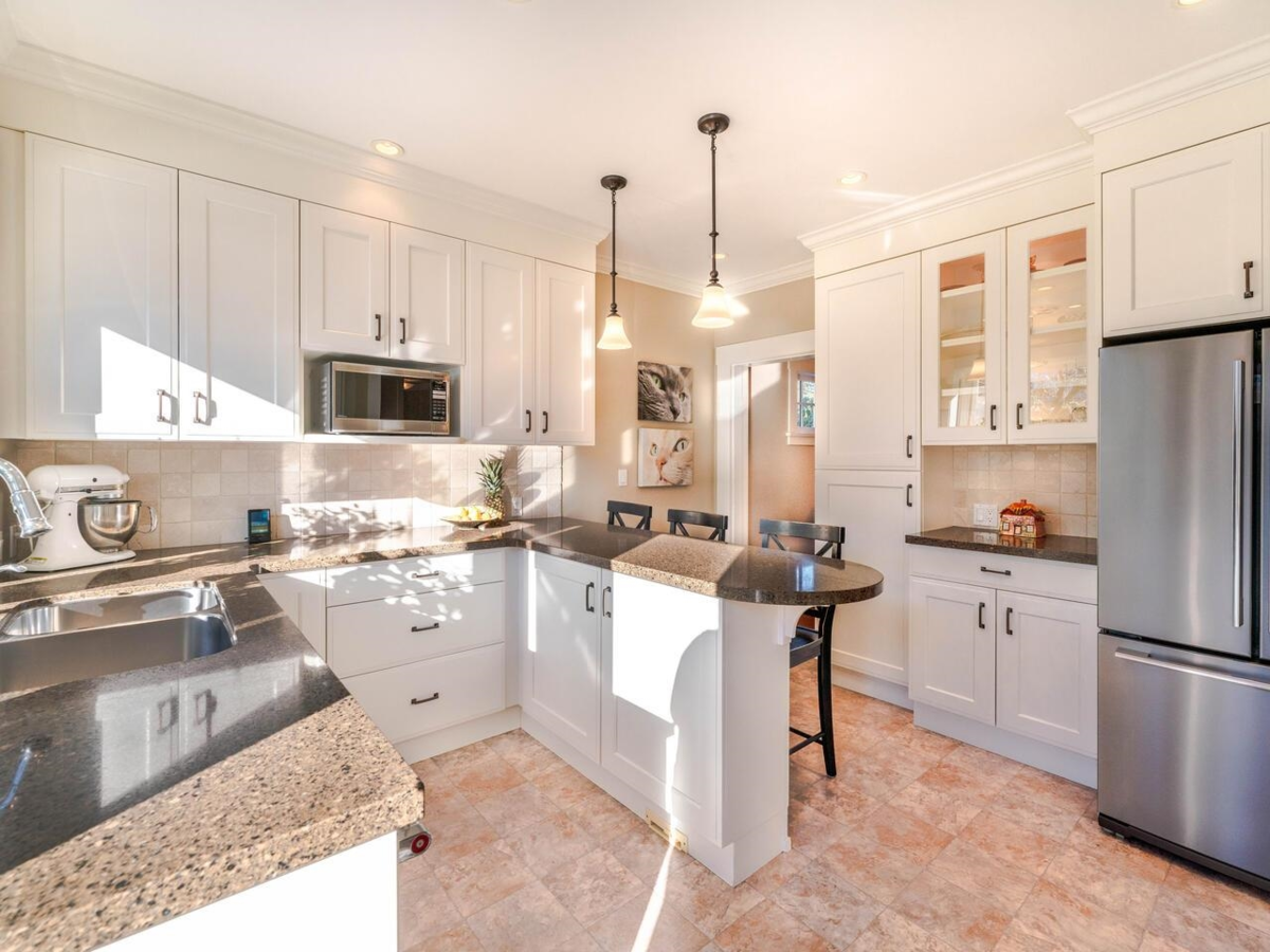 Aerial View of 3726 W 33rd Avenue, Vancouver, BC